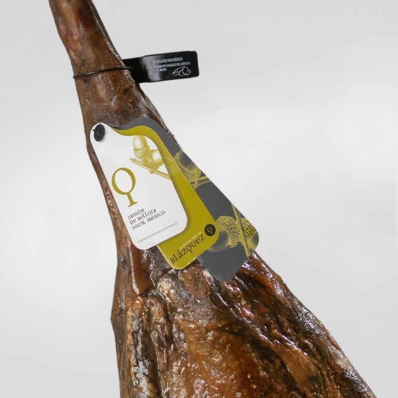 jamón ibérico etiqueta negra Blazquez