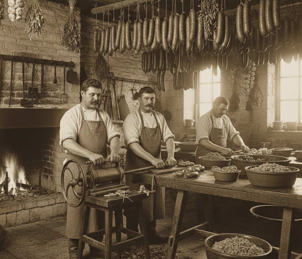 Obrador tradicional de embutidos artesanos en La Mancha Embutidos Castro