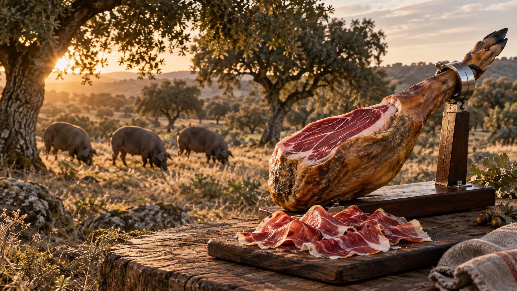 Razas del cerdo ibérico y tipos de alimentación para elegir jamón ibérico